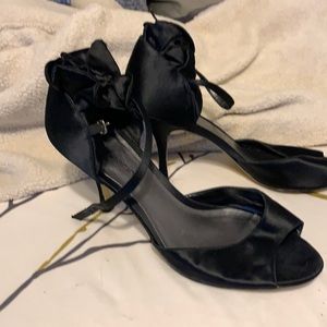 Ann Marino saltine ankle strap high heel